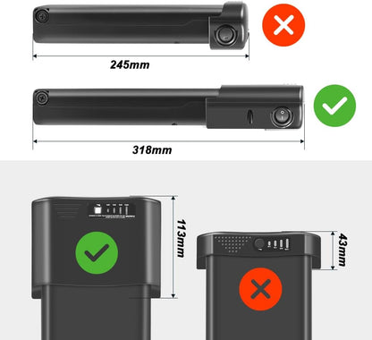 Pannier 36v 10.4Ah eBike Battery