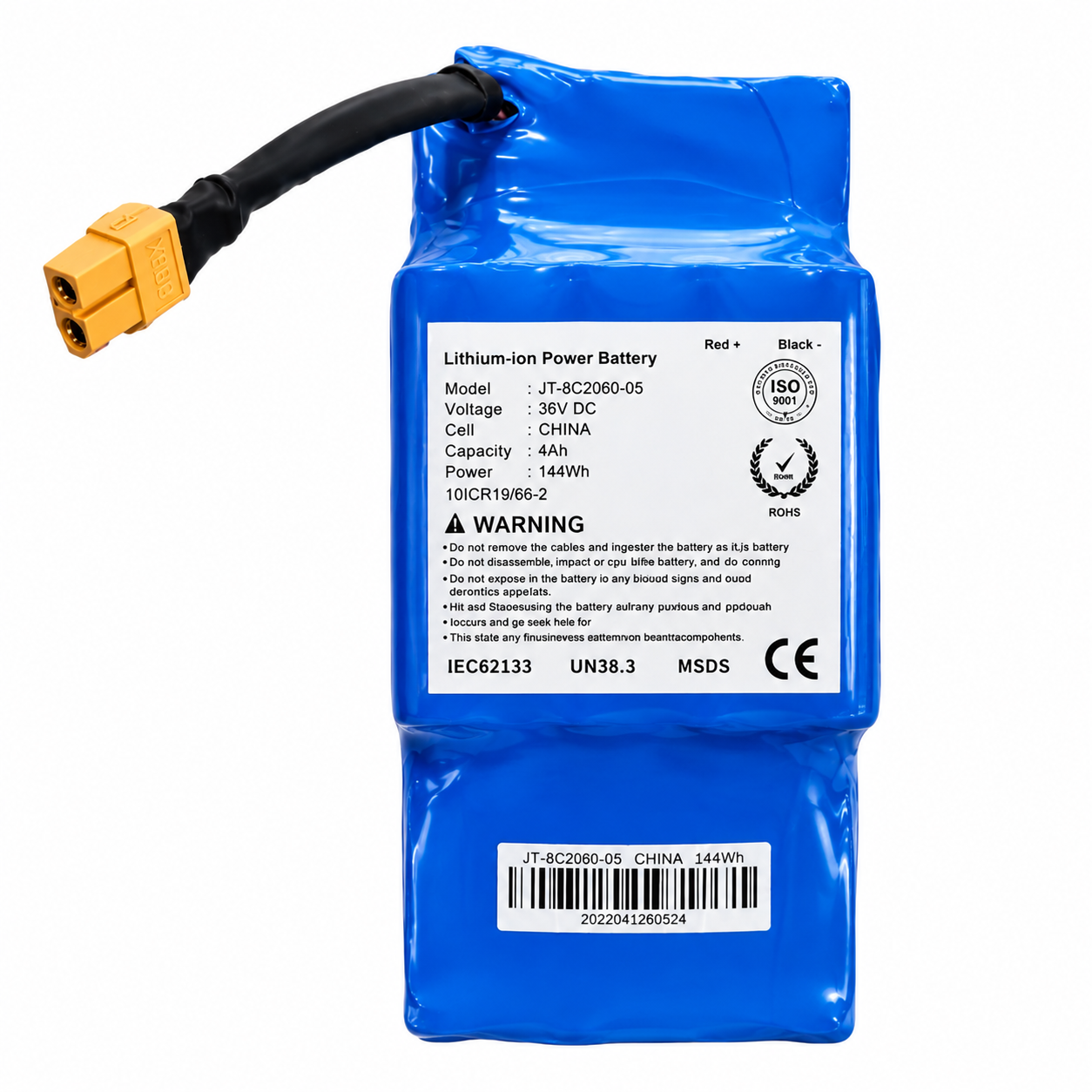 Hoverboard H8/H8Pro 36V 4Ah Battery