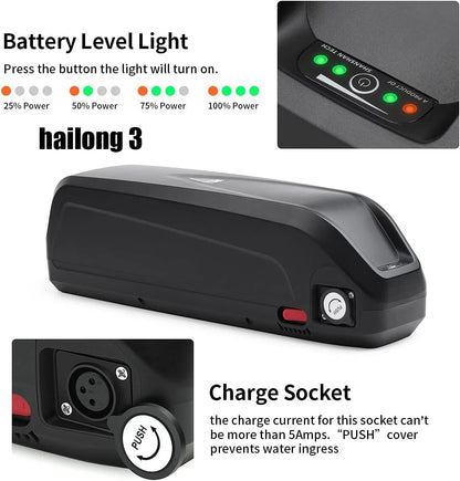 48v 13Ah eBike Battery